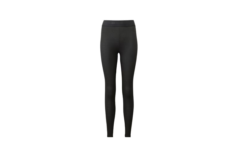 Alexander Wang Cropped Leggings With Crystal Studded Logoed Band | Balardi