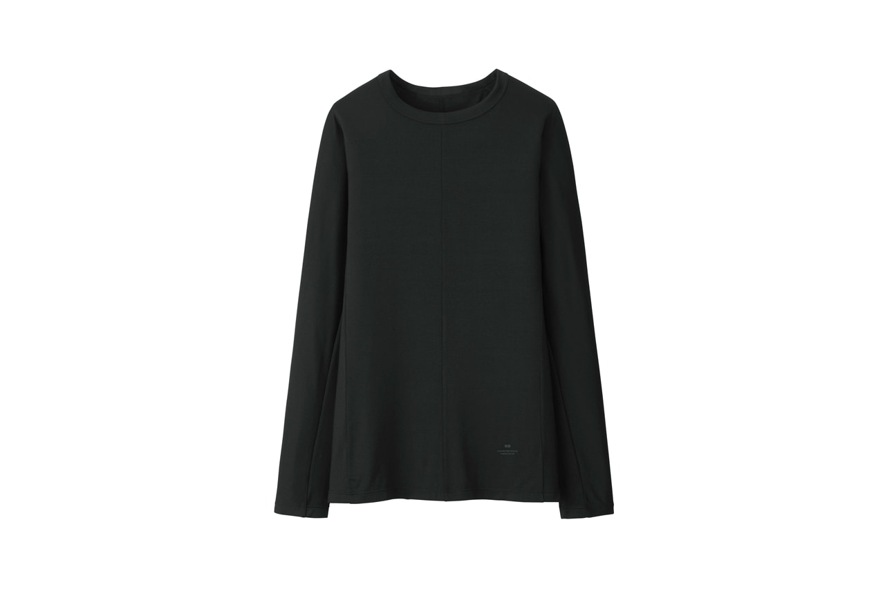 Alexander Wang x Uniqlo Heattech Collection Long Sleeve Shirt Black