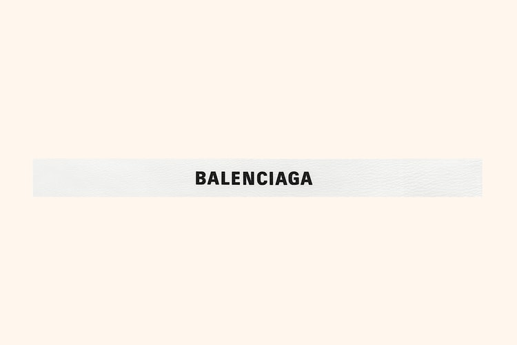 Balenciaga's Monochrome Logo Belt Will Top off Any Outfit