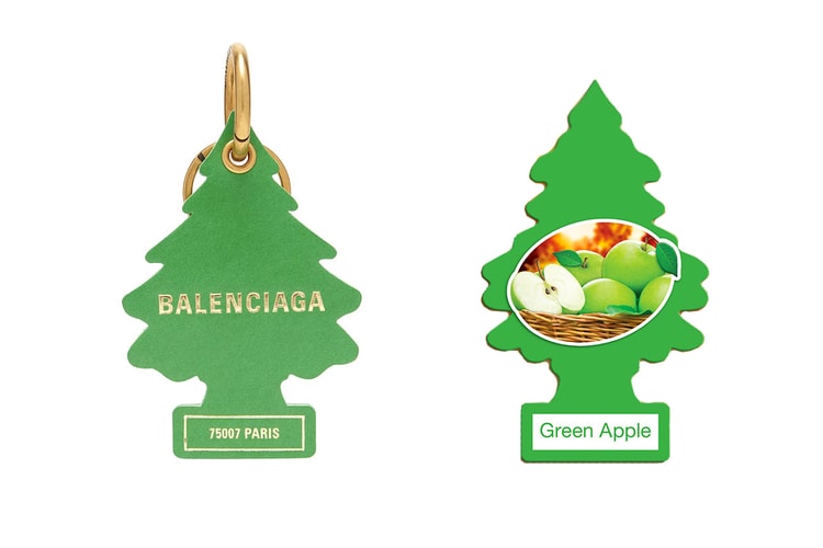 Balenciaga Faces Lawsuit Over Its $267 USD Air-Freshener Tree Keyring