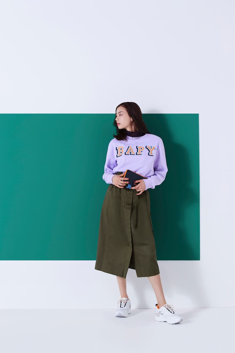 BAPY A Bathing Ape Relaunch Busy Working Lady Lauren Tsai Lookbook Apparel Collection