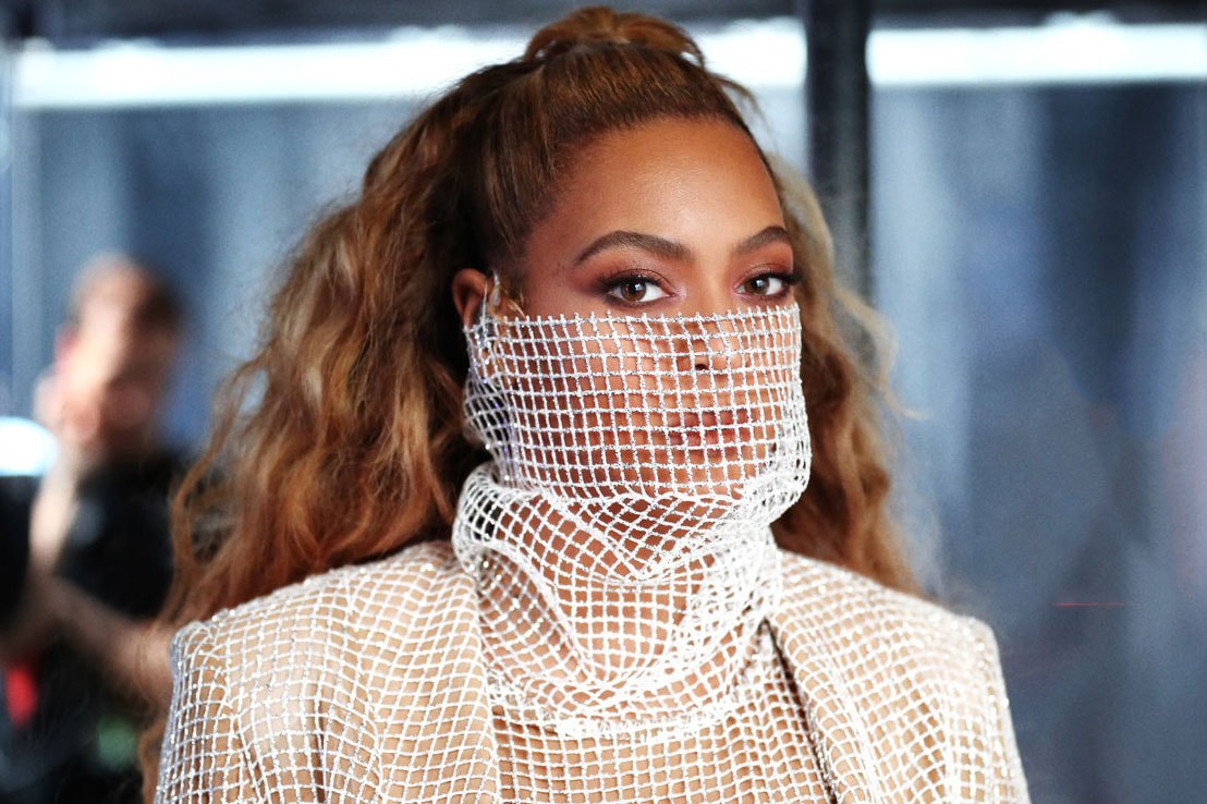 Beyonce On The Run II Tour Mesh Mask