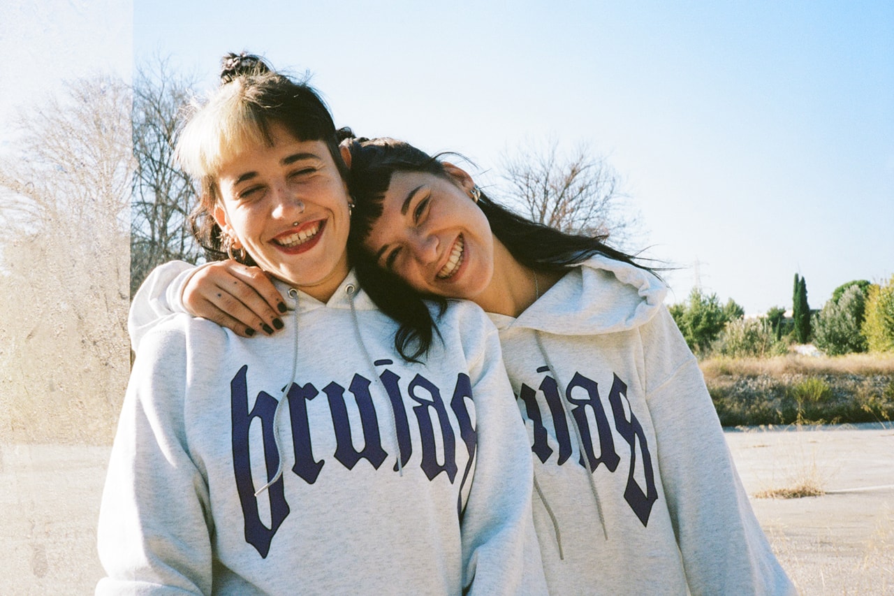 BRUJAS Fall Winter 2018 Collection La Pucelle Hoodie Grey