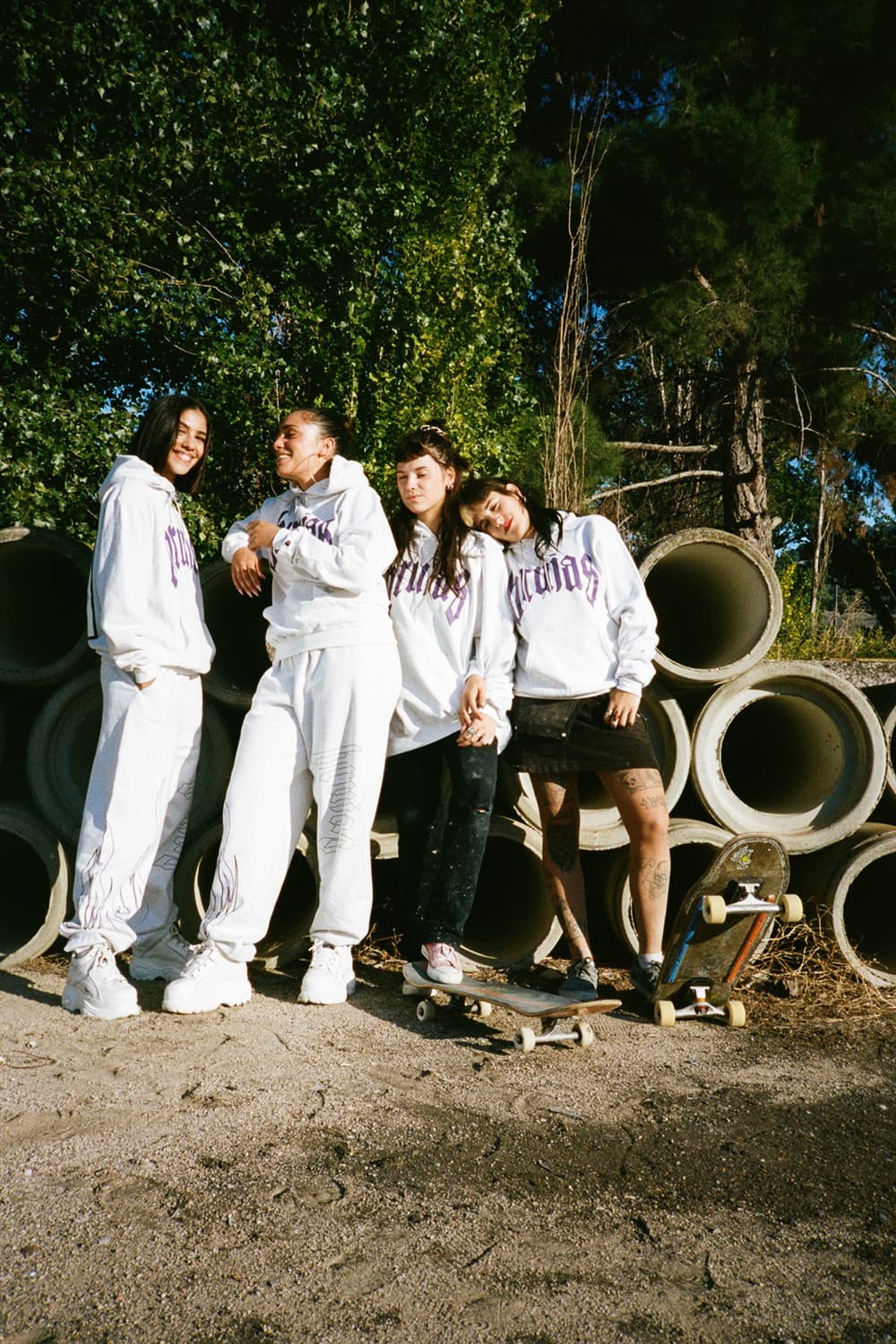 BRUJAS Fall Winter 2018 Collection La Pucelle Sweatsuit Grey