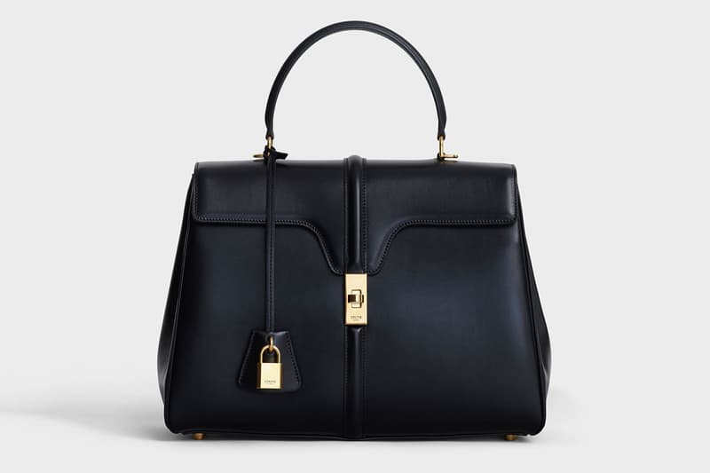 Hedi Slimane Celine Le 16 Designer Handbag Black Brown Burgundy Amazone Green Nude Pre-Order SS19