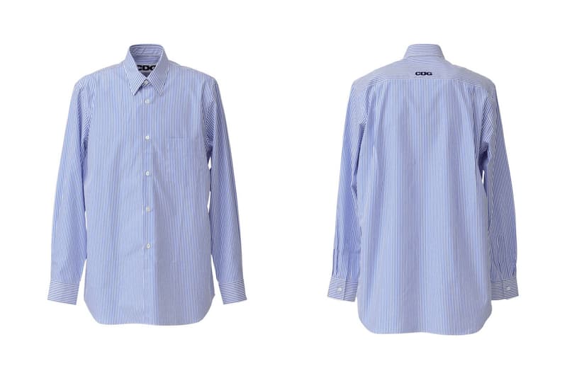 COMME des GARCONS CDG Collared Shirt Blue