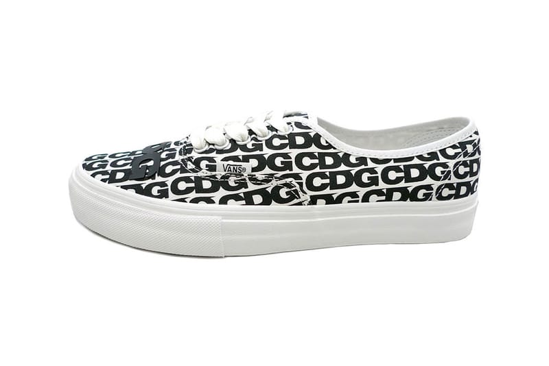 vans cdg pink