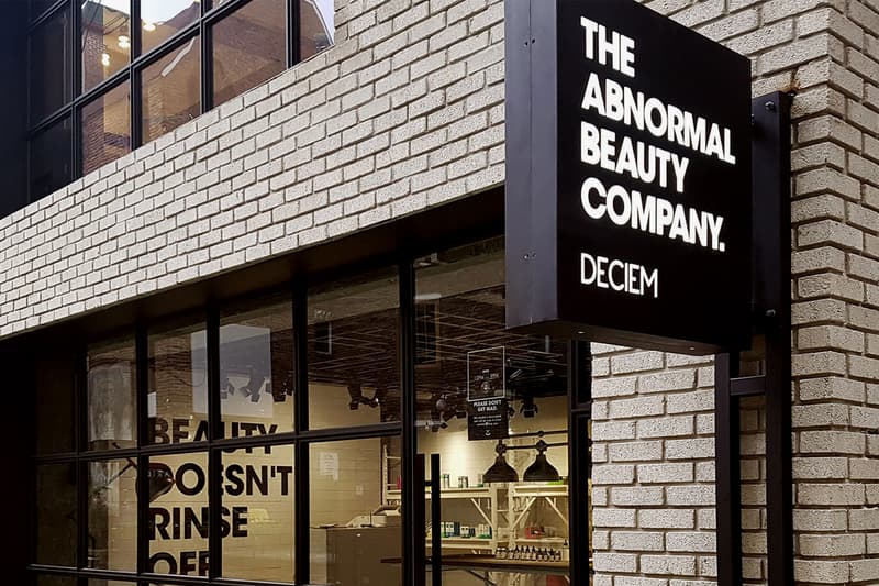 DECIEM Abnormal Beauty Company The Ordinary Store Shop Interior Exterior