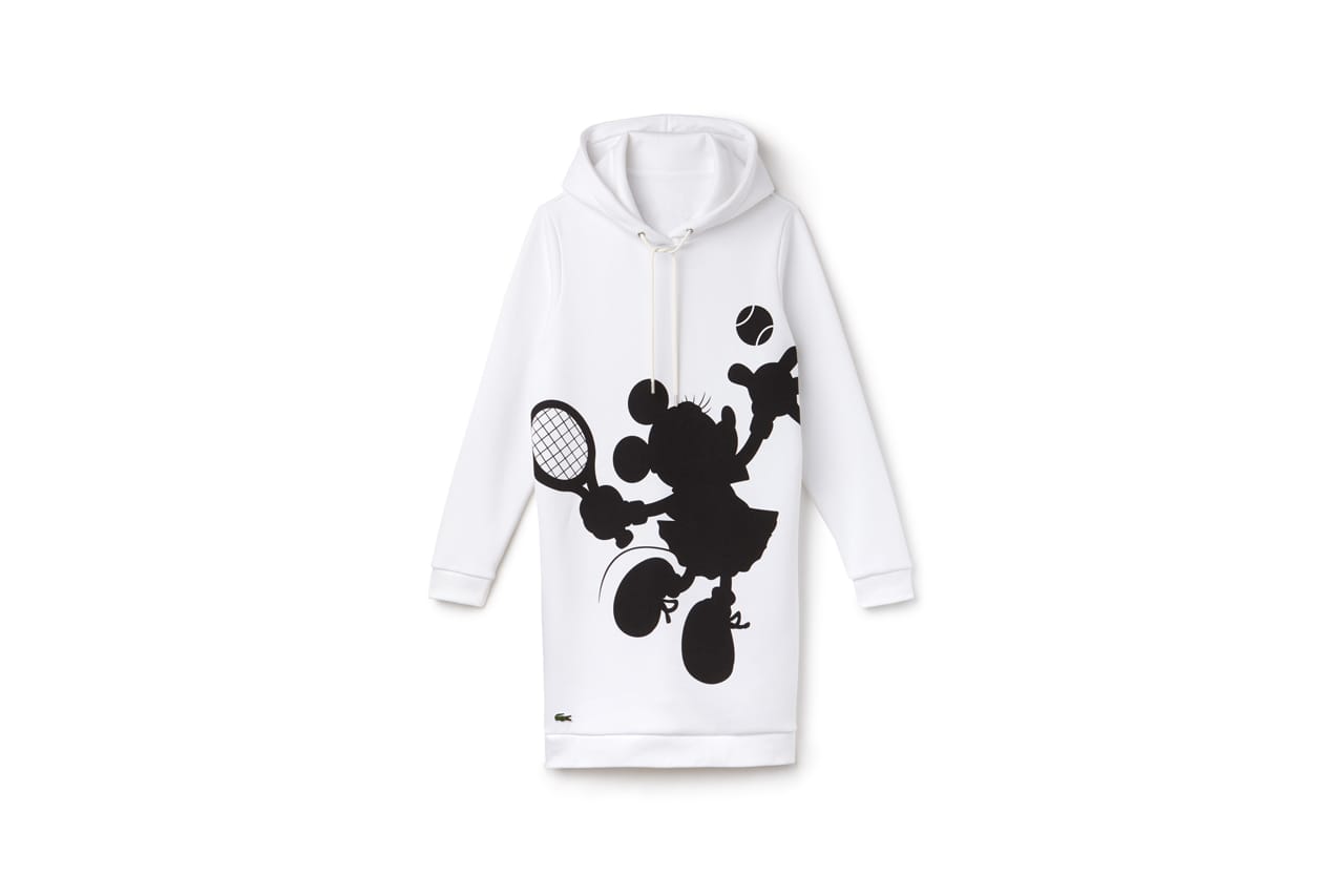 lacoste mickey mouse tennis hoodie