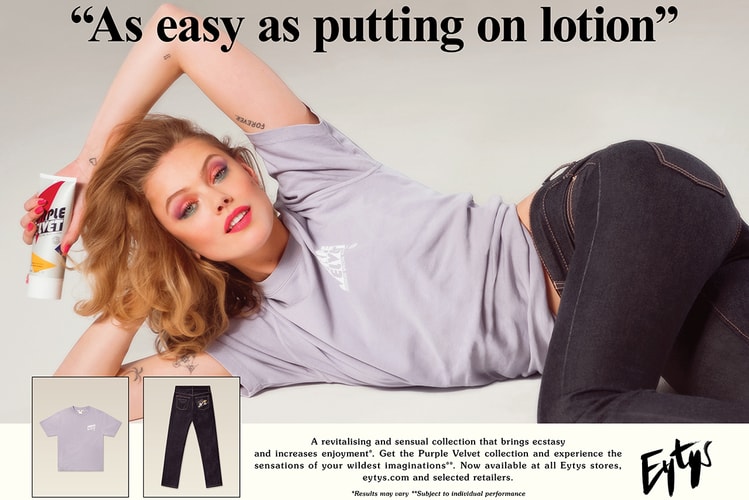 Eytys' New Purple Velvet Collection Is a Love Letter to the '80s