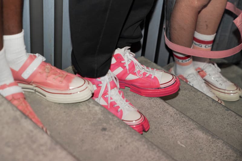 Brain Dead x converse Sorte Chuck Taylor los_ortiz x converse Sorte pro leather x2 low top rivals white university red All Star Spring Summer 2019 Collaboration White Pink