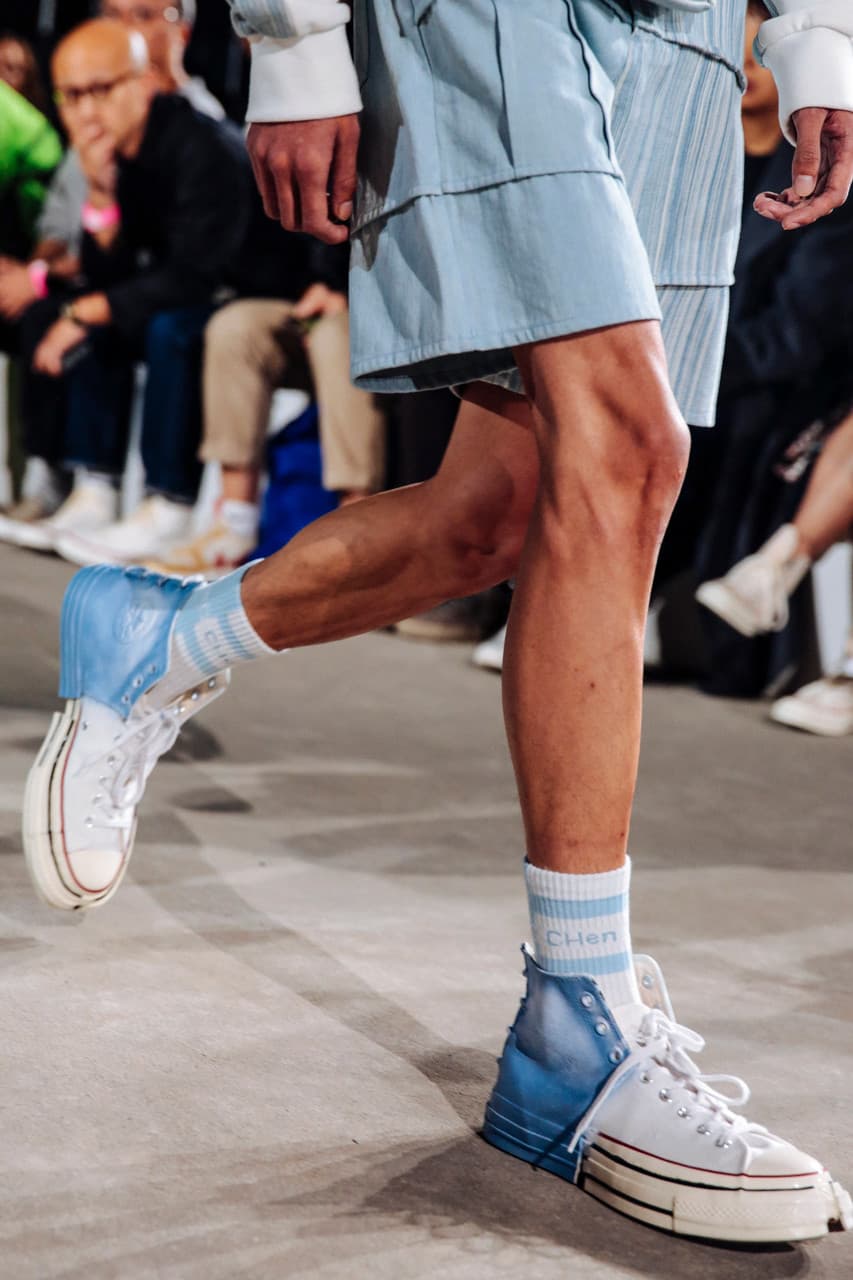 Feng Chen Wang x Converse Chuck Taylor All Star Spring Summer 2019 Collaboration White Light Blue