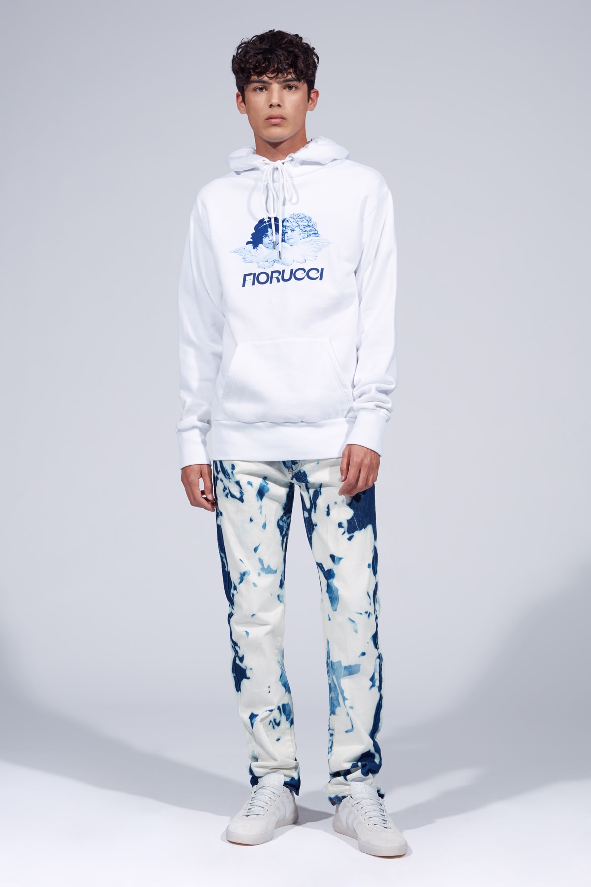 Fiorucci Spring Summer 2019 Collection Lookbook Hoodie White