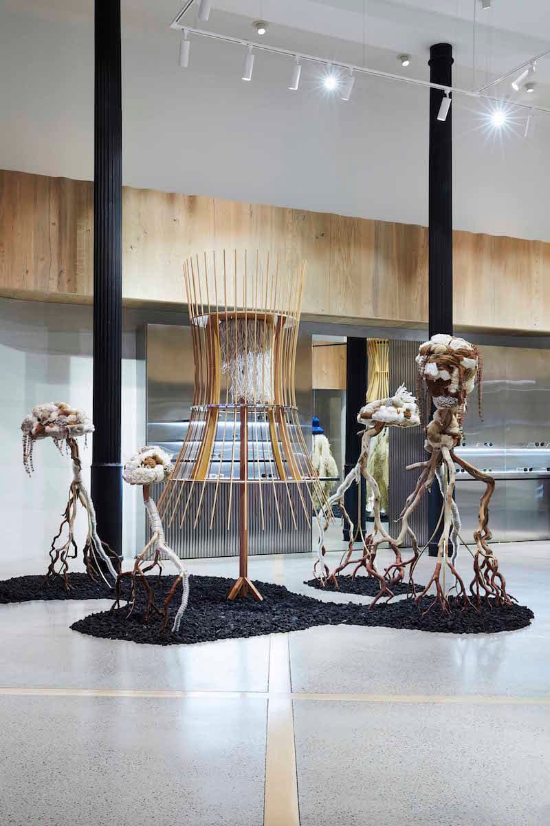 Gentle Monster Flagship Store New York City NYC Design Interior Art Sculpture Experience Korean Label Eyewear