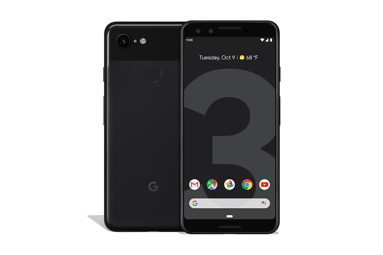 Google Pixel 3 3XL Not Pink Just Black Cleary White Pre Order Smartphone