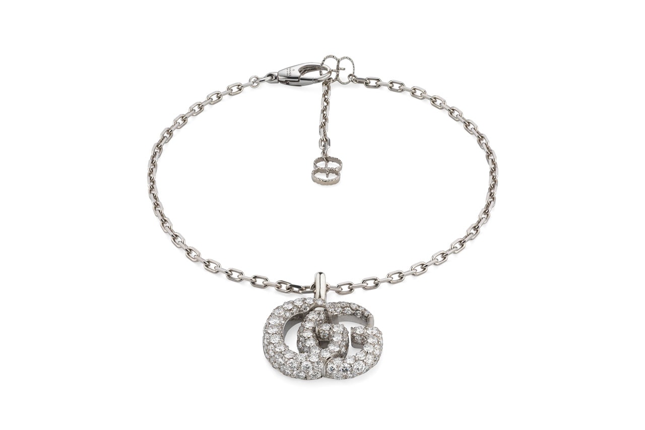 Gucci GG Running Necklace Bracelet 