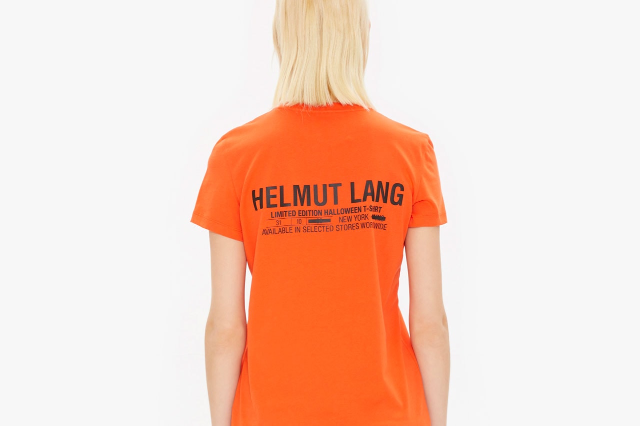 Helmut Lang Halloween 2018 Hoodies T Shirt 