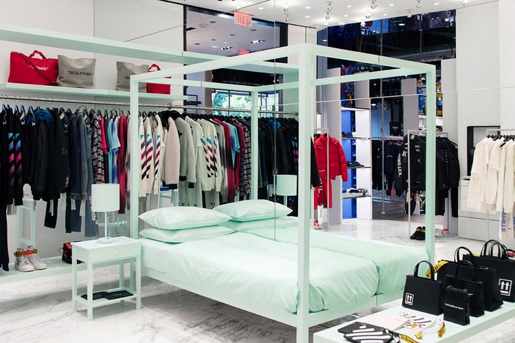 Virgil Abloh Designs an Off-White™ "Bedroom" Shop-In-Shop