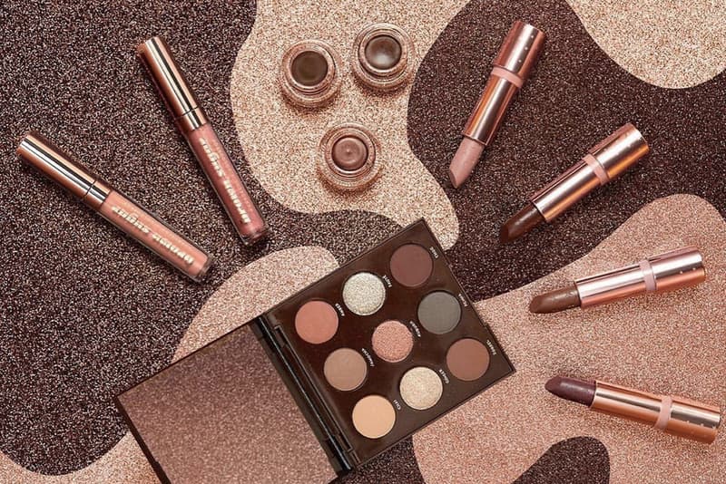 Karrueche Tran x ColourPop Brown Sugar Collection Eyeshadow Palette Gel creme liner matte lux lipstick ultra glossy lip
