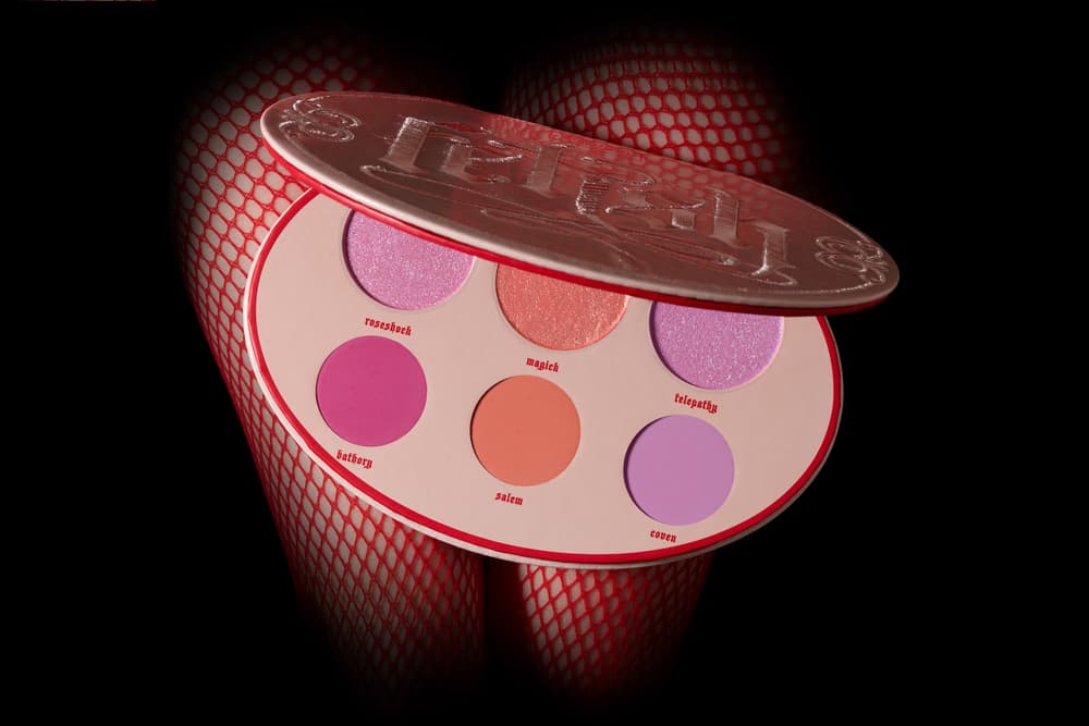 Kat Von D Fetish Collection Reveal Introduction Eyeshadow Makeup Beauty Highlighter Blush Palette