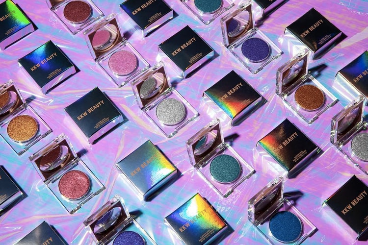 KKW Beauty Debuts Vibrant "Flashing Lights" Powders to Celebrate Kim's Birthday