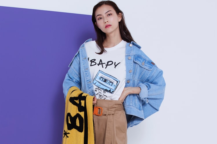 BAPY Returns With a Chic Lookbook Featuring Lauren Tsai