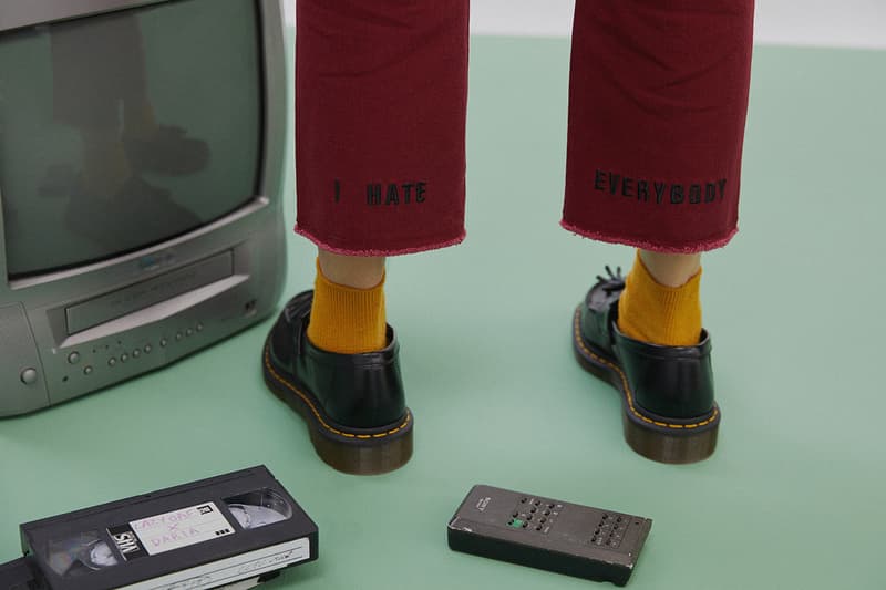 Lazy Oaf Daria '90s MTV Apparel Collaboration T-Shirt Jacket Jeans Bag Pins Cardigan Collection