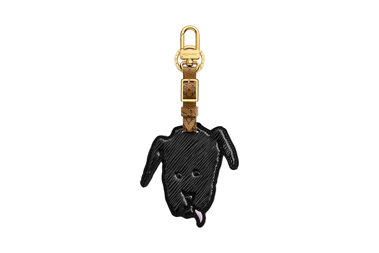 Louis Vuitton Grace Coddington Cruise 2019 Collaboration Dog Keychain