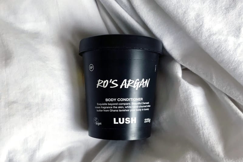 Lush's Argan Body Conditioner Is Keeping My Skin Soft This Fall