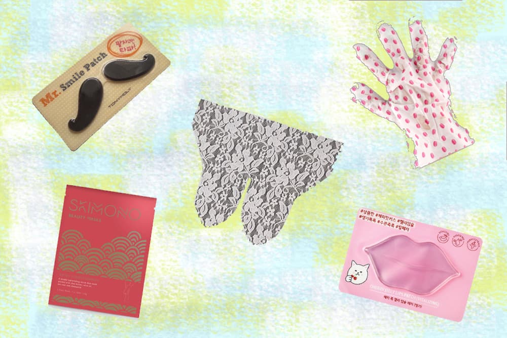 6 Masks To Try That Aren't For Your Face Skincare Hand Foot Mask Vulva Vagina Sheet Treatment Lip Mask
