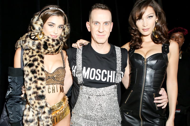 A Backstage Look at Moschino x H&M's Vintage-Inspired Runway Presentation