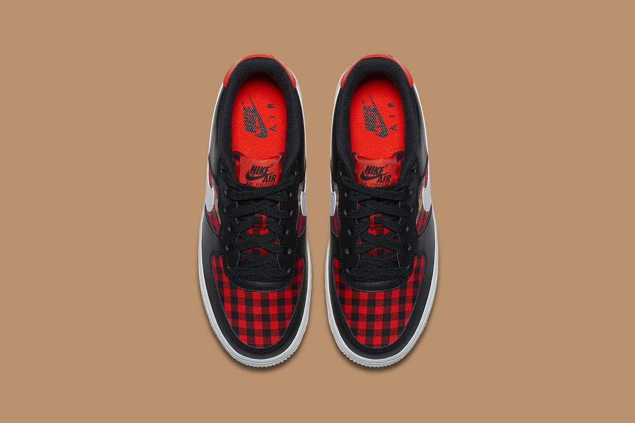 Air Force 1 Habanero Red Flannel 