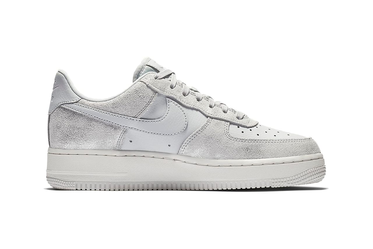 air force 1 shiny white