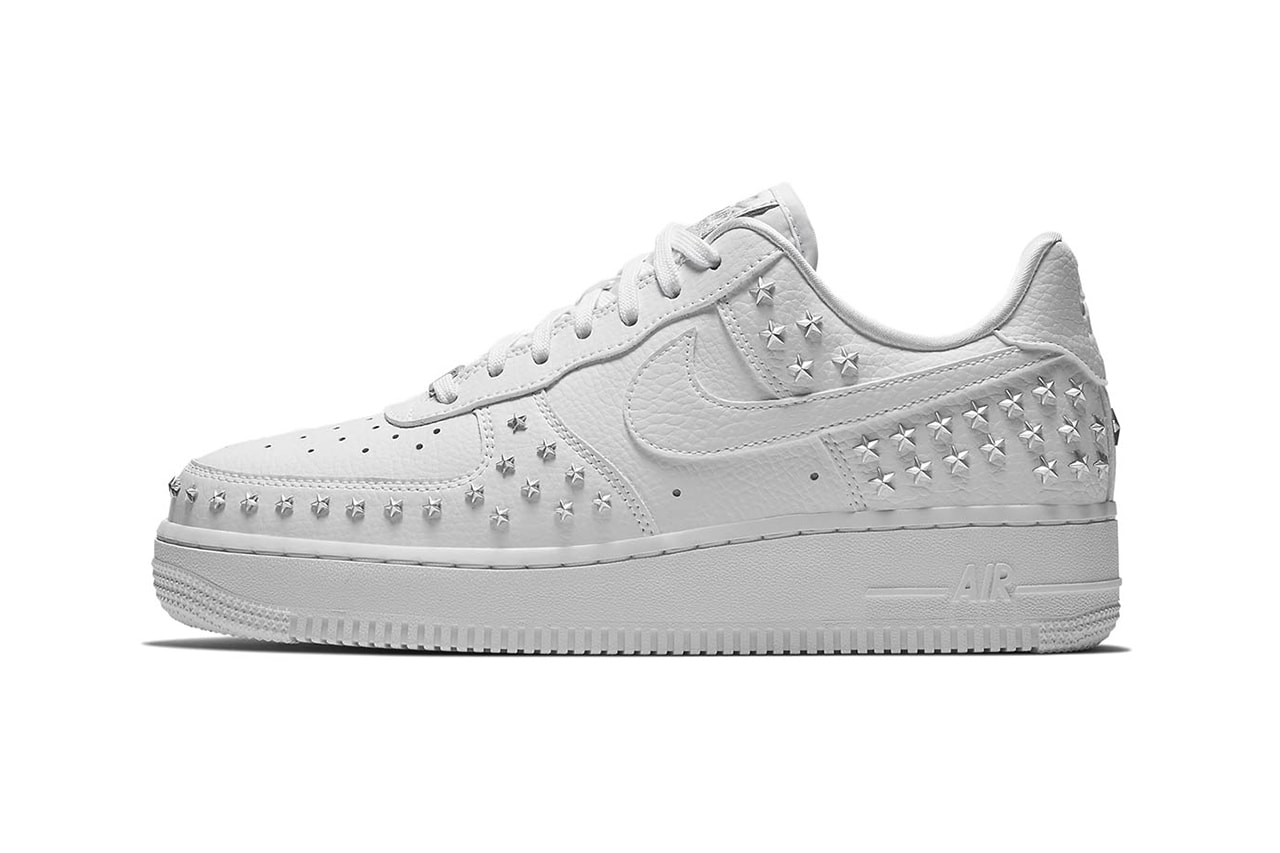 Nike Star Studded Air Force 1 Black White Trainers Sneakers Singles' Day 2018