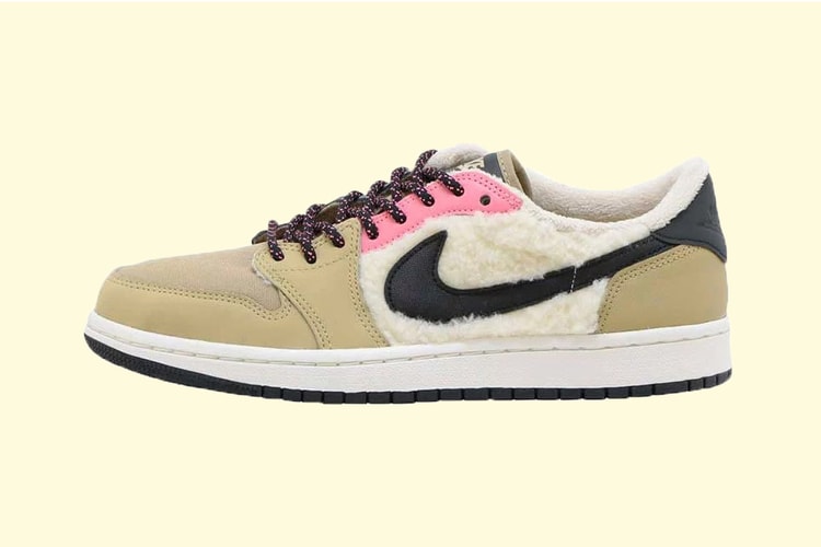 The Air Jordan 1 Low Gets Reworked with Sherpa Fleece and Pink Accents