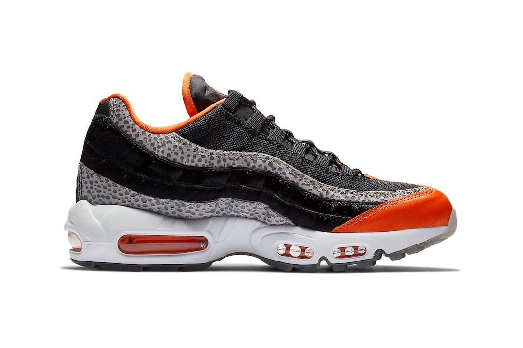 Nike Air Max 95 Safety Orange Black Grey Sneakers Trainers
