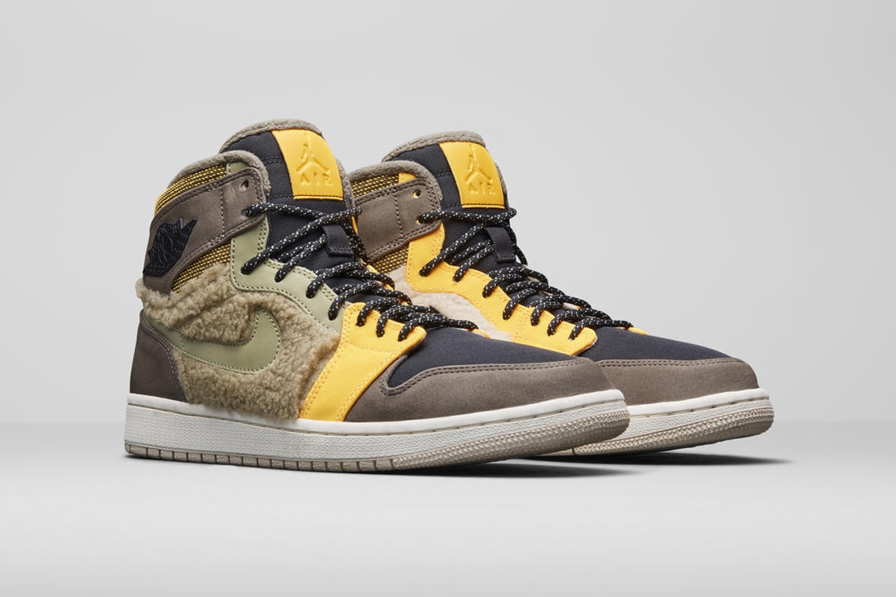 Jordan Brand Holiday 2018 Women's Styles AJ1 High Beach Black Ridgerock