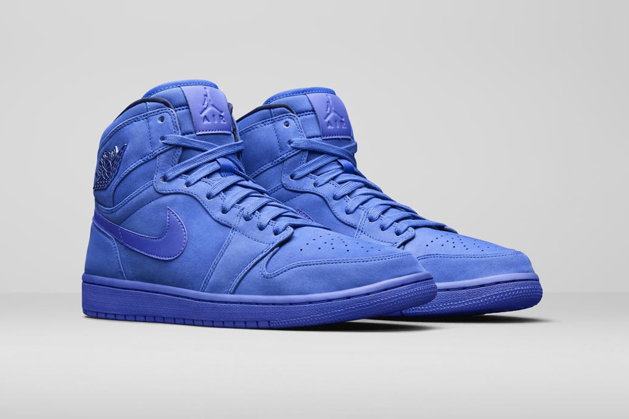 Jordan Brand Holiday 2018 Women's Styles AJ1 High Premium Racer Blue