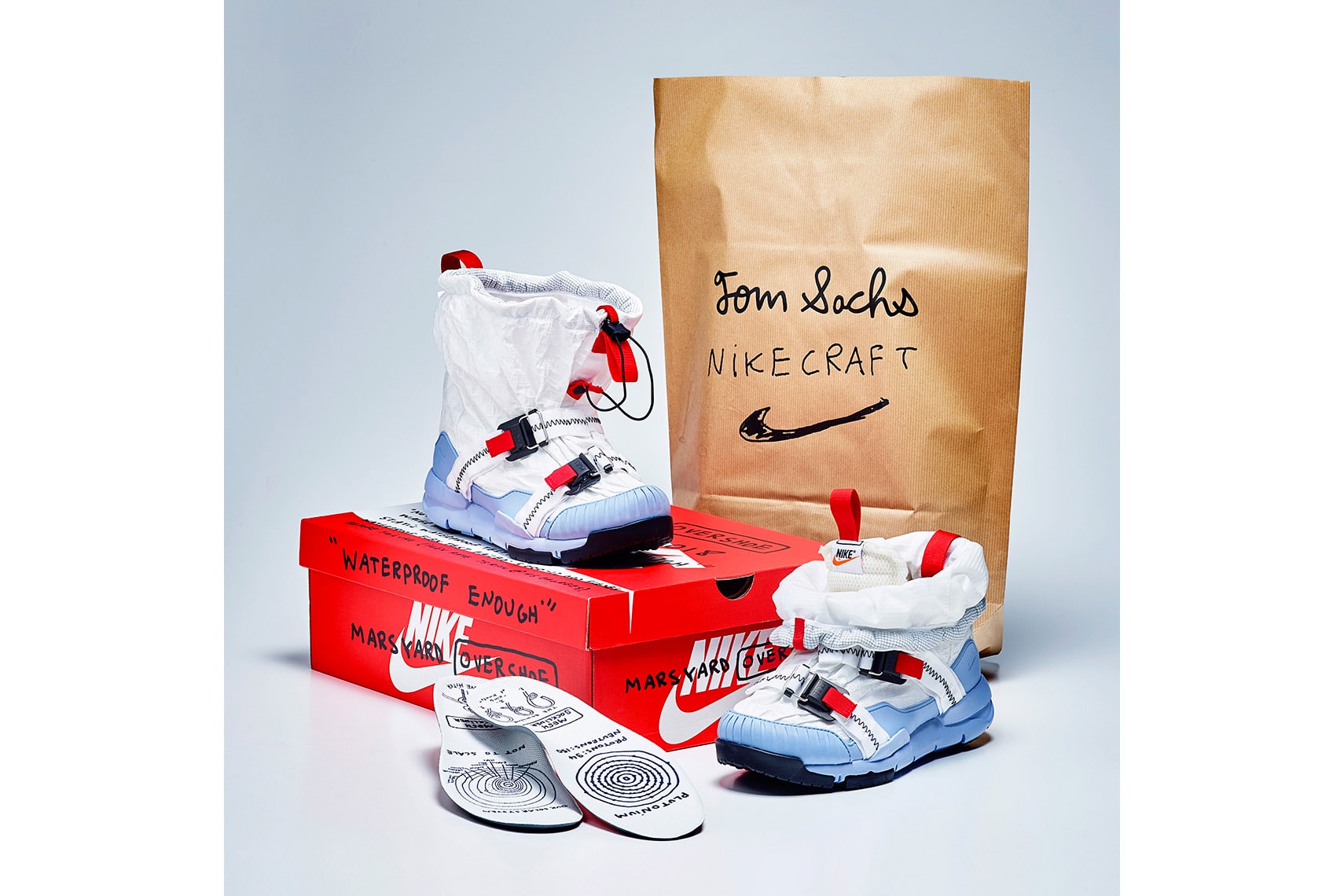 Tom Sachs x Nike Mars Yard Overshoe Release Date Sneaker Footwear Boot Shoe