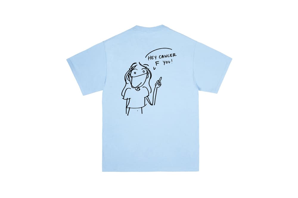 Noah Breast Cancer Awareness T-shirt Light Blue