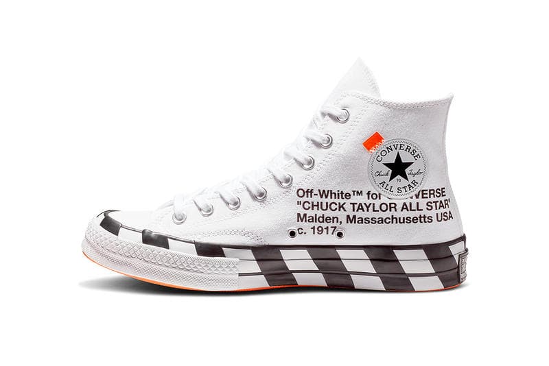 Off White Converse Chuck 70 White Black