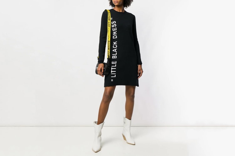 Off-White™'s Latest Piece Is Literally a "LITTLE BLACK DRESS"