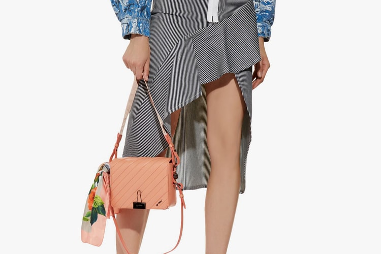 Off-White™'s Latest Binder Clip Bag Is a Peach-Hued Beauty