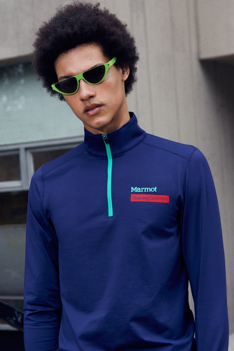 Marmot x Opening Ceremony Morph Half-Zip Pullover Arctic Navy