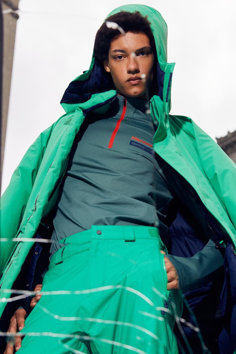 Marmot x Opening Ceremony Mammoth Parka Turf Green