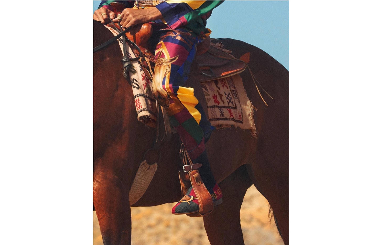 Palace x Ralph Lauren Collaboration Teaser Collection Horses Polo Image