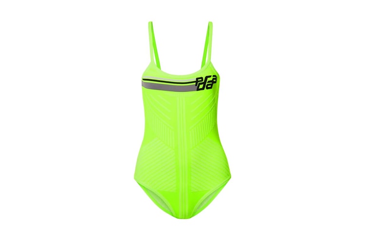 Prada's Neon Green Bodysuit Is the Ultimate Fall Statement Piece