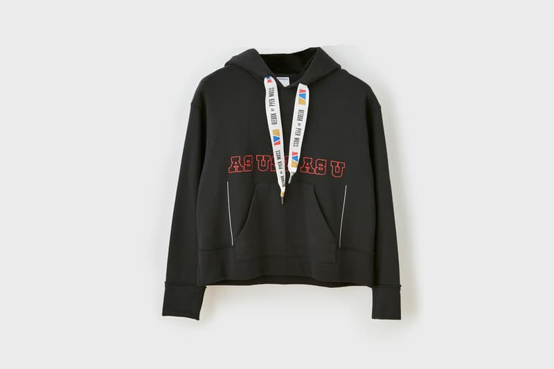 Pyer Moss x Reebok Fall Winter 2018 Collection 1 Boxy Hoodie Black