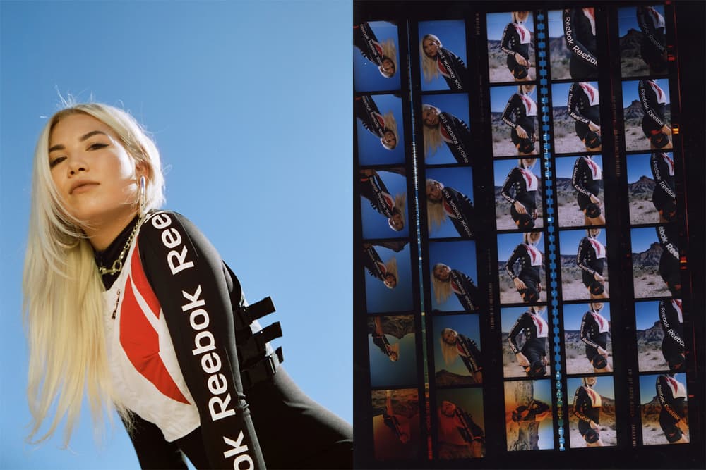 reebok 90s collaboration frankie collective sara gourlay vintage capsul collection