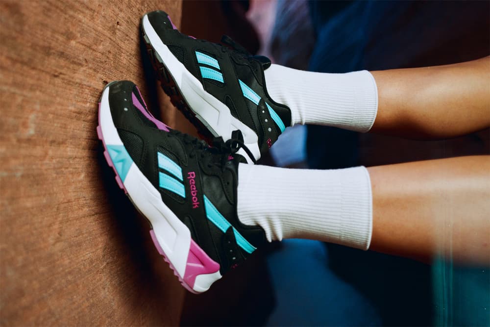 reebok 90s collaboration frankie collective sara gourlay vintage capsul collection